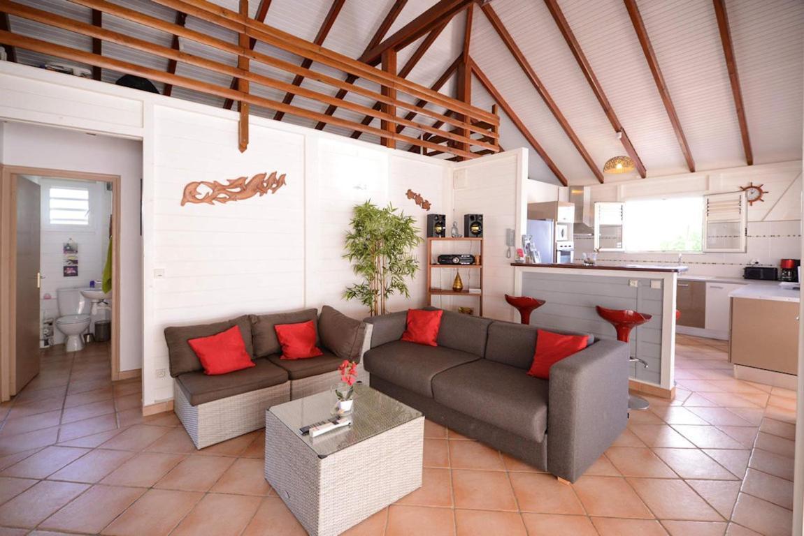 Villa Sohalia Climatisee, Piscine Et Jardin A 5Mn De La Plage Le Diamant Exterior foto