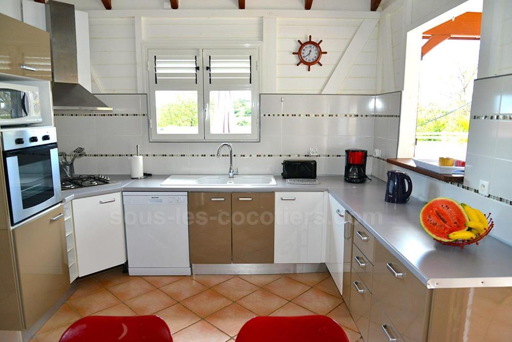 Villa Sohalia Climatisee, Piscine Et Jardin A 5Mn De La Plage Le Diamant Exterior foto
